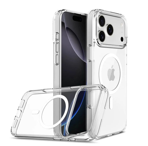 iPhone 17 Pro Max MagSafe Clear Crystal Case Transparent Shockproof Slim Cover