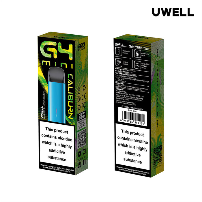 Uwell Caliburn G4 Mini 35W Pod System Kit 1100mAh