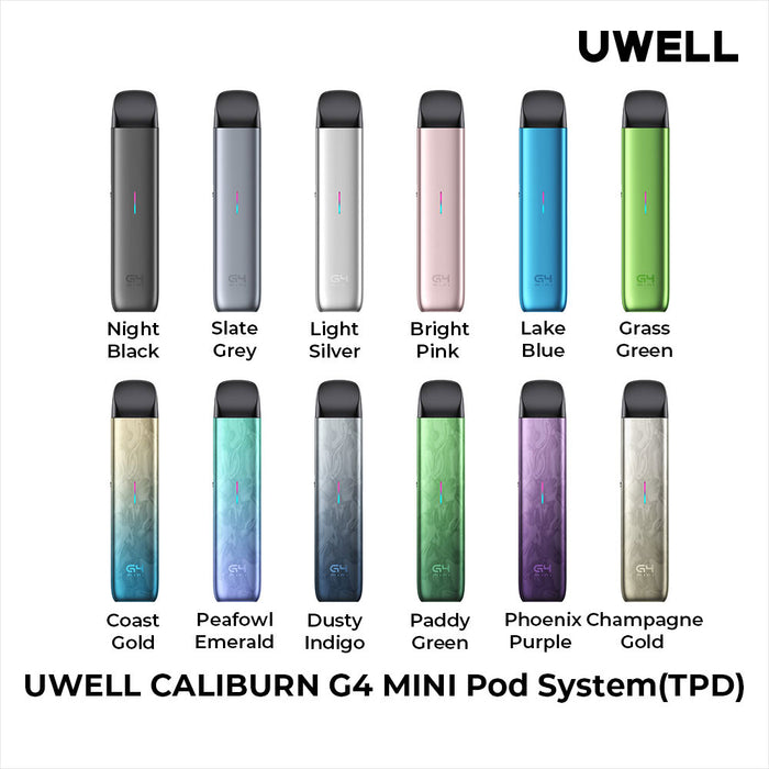Uwell Caliburn G4 Mini 35W Pod System Kit 1100mAh