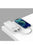 Baseus Bipow Digital Display 20W 10000mAh Power Bank White (PPDL-L02)