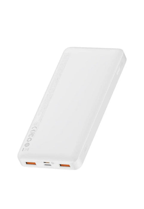 Baseus Bipow Digital Display 20W 10000mAh Power Bank White (PPDL-L02)