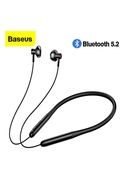 Baseus Bowie P1 Half In-ear Neckband Wireless Earphones Black